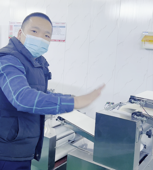 戧面饅頭機(jī)流水線